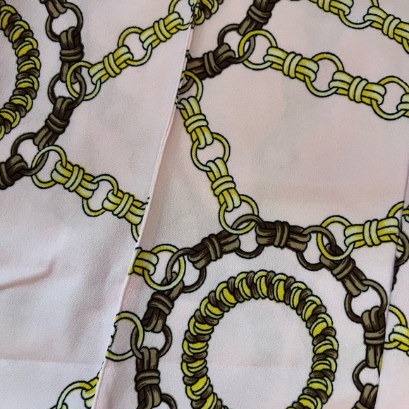 Fashion Nova Pink Chained Heart Pants - Picture 2 of 3